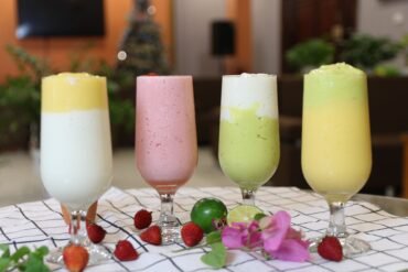 Banana Smoothie Energy Breakfast Drink Recipe