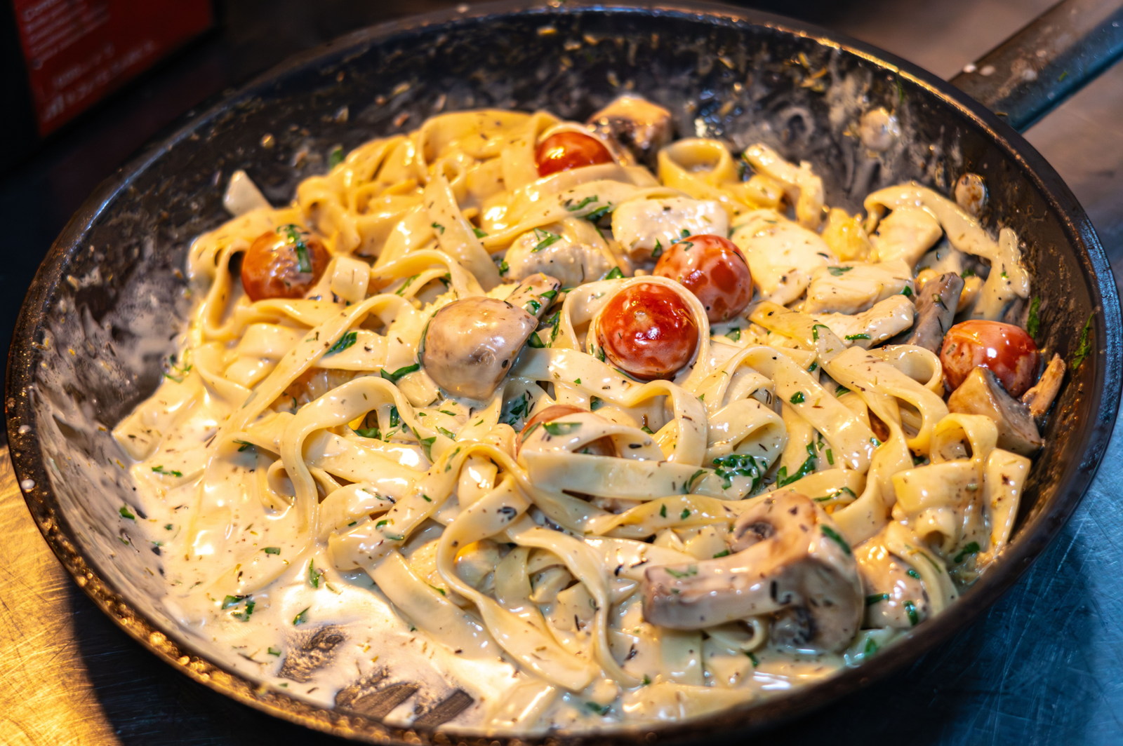 Chicken Alfredo Pasta Creamy Italian Style Recip
