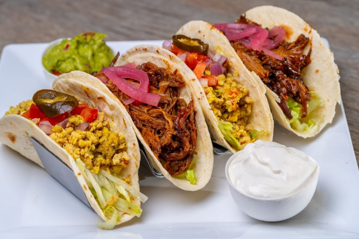 Chicken Tacos with Green Sauce