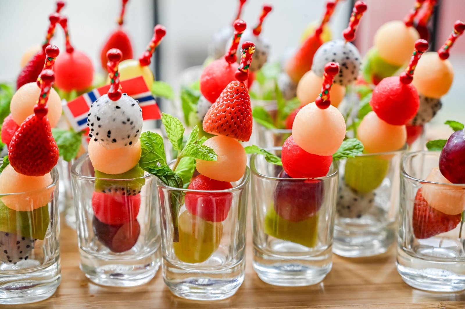 Watermelon Fries with Fruit Dip
