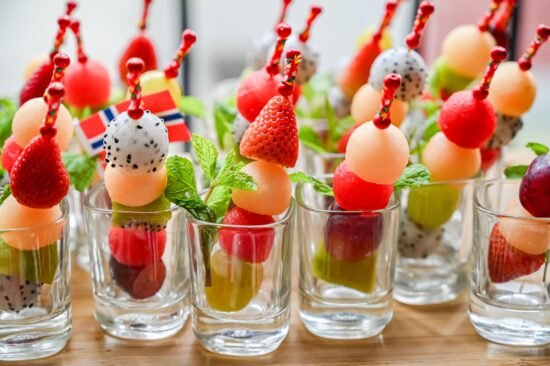 Watermelon Fries with Fruit Dip