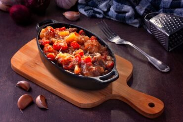 Filipino Menudo (Pork Liver & Tomato Stew)